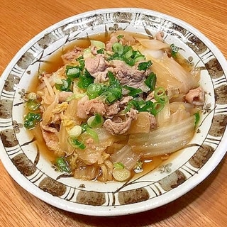 さっぱり豚白菜蒸し煮